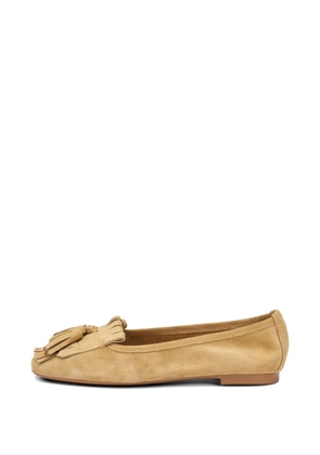 FRAU fringed tassel loafers - Neutrals