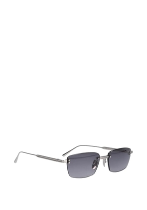 Chimi Rotate Rimless Cubic sunglasses - Silver
