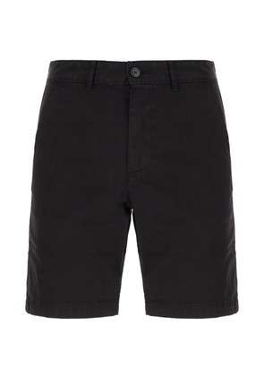 HUGO button-fastening shorts - Black