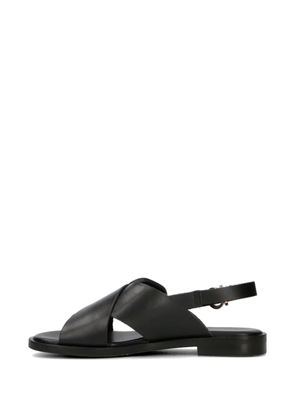 FRAU crossover-strap buckle-detail sandals - Black