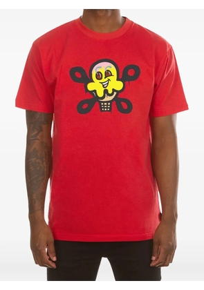 ICECREAM graphic-print short-sleeve T-shirt - Red