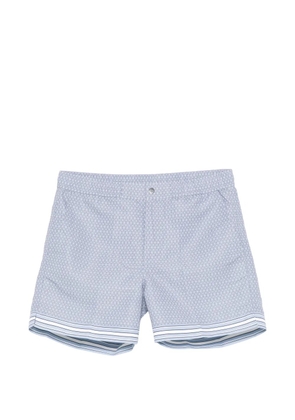 CHÉ Lucena geometric-print swim shorts - Blue