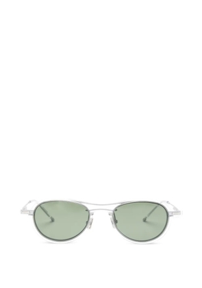 Maison Kitsuné x A. Society Hikari clip-on glasses - Silver