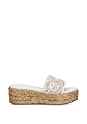 GUESS USA Binata sandals - White