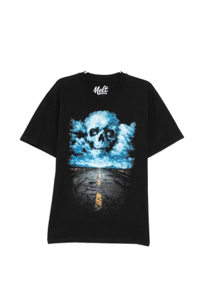 Melt graphic T-shirt - Black