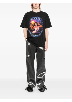 Melt graphic T-shirt - Black