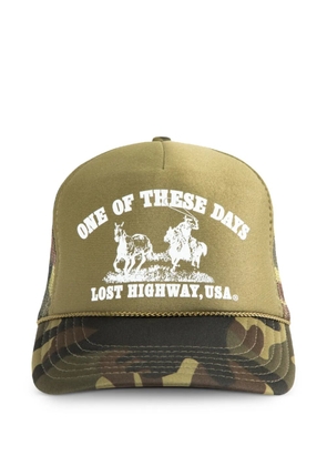 One Of These Days Lost Highway trucker cap - Green