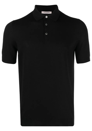 Fileria piqué cotton polo shirt - Black