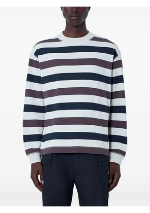 Margaret Howell horizontal-stripe sweatshirt - Neutrals
