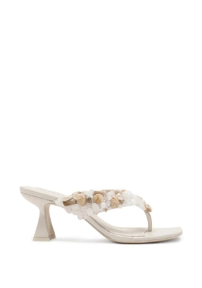Cult Gaia Abi sandals - White