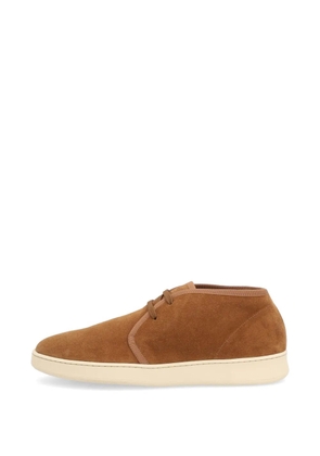FRAU grosgrain-trim desert boots - Brown