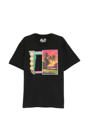 Melt graphic T-shirt - Black