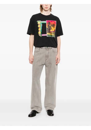 Melt graphic T-shirt - Black