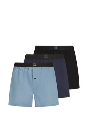 Karl Lagerfeld Ikon woven boxers (set of three) - Blue