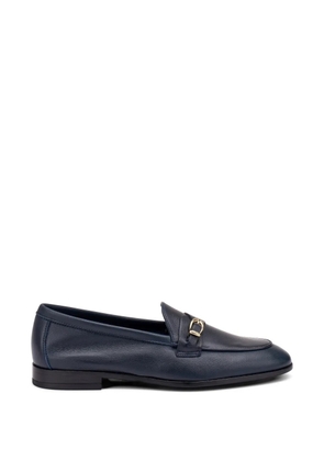 FRAU buckle-detail leather loafers - Blue
