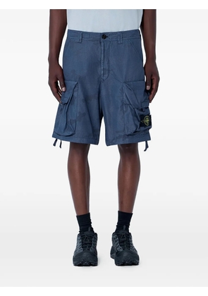 Stone Island ripstop cargo shorts - Blue