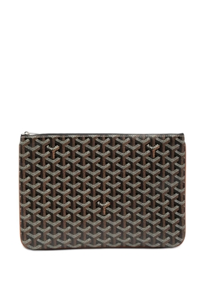 Goyard Pre-Owned 2021 Goyardine Senat MM clutch bag - Black