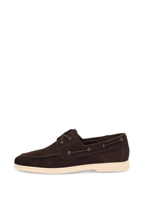 FRAU lace-up boat shoes - Brown