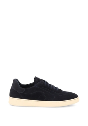 FRAU top-stitching suede sneakers - Blue