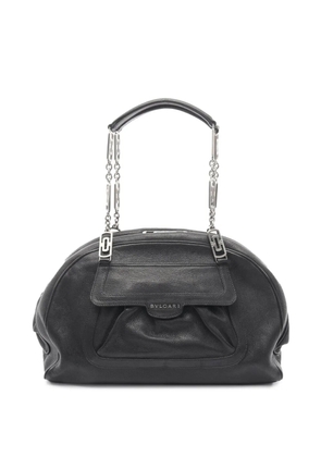 Bvlgari Pre-Owned 2010-2026 Leather Parentesi Bowling shoulder bag - Black