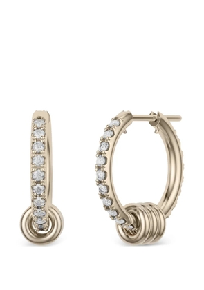 Spinelli Kilcollin Ara diamond hoop earrings - Gold