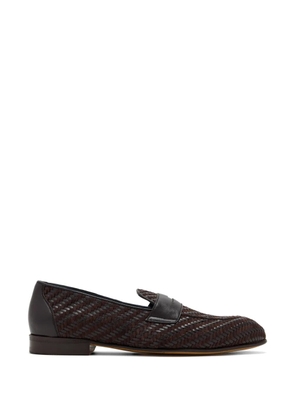 Brioni Appia loafers - Brown