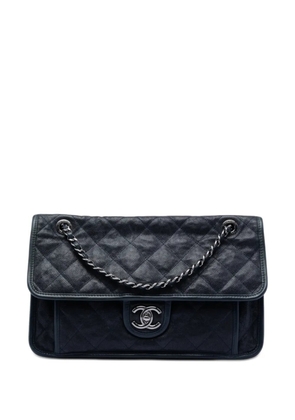 CHANEL Pre-Owned 2014-2015 Medium Caviar French Riviera Flap shoulder bag - Blue