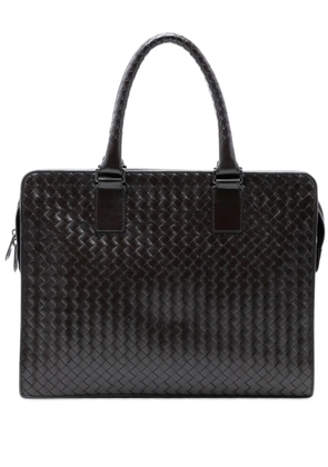 Bottega Veneta Pre-Owned 2011 Nappa Intrecciato business bag - Brown