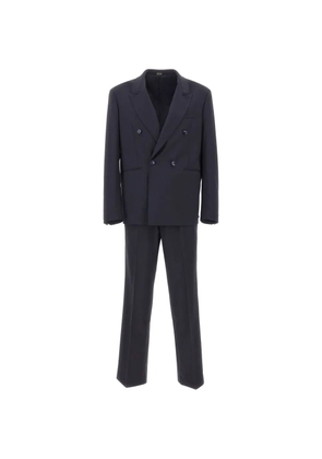 Ungaro double-breasted peak-lapel suit - Blue