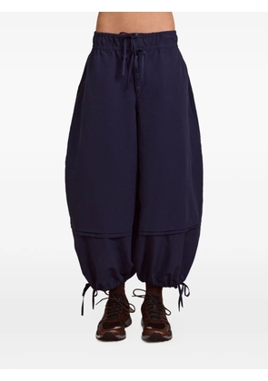 DAMSON MADDER Frida embroidered trousers - Blue