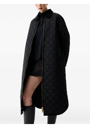 Hunter Fionn onion-quilted coat - Black