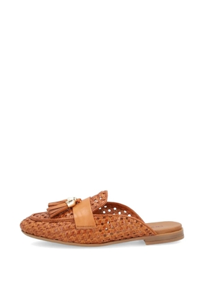 FRAU tassel-detail mules - Brown