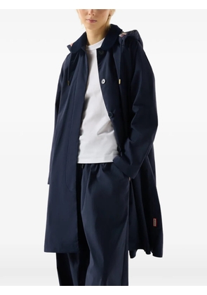 Hunter Originals detachable-hood coat - Blue