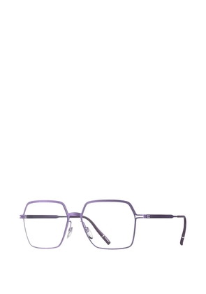 Silhouette Titanium Reframed geometric-frame glasses - Purple