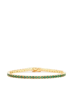 Izabel Display emerald tennis bracelet - Green