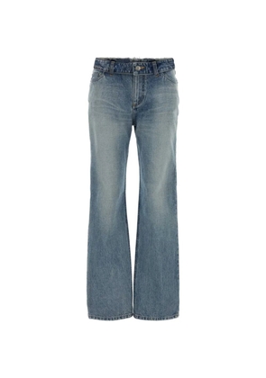 Alexander McQueen faded-effect jeans - Blue