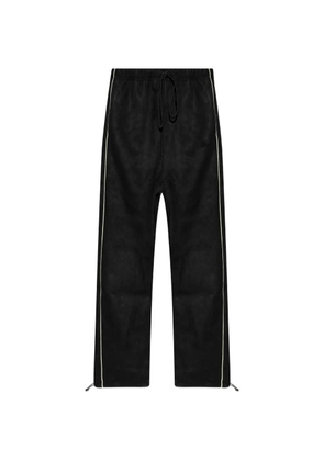 FEAR OF GOD ESSENTIALS piped-trime track pants - Black