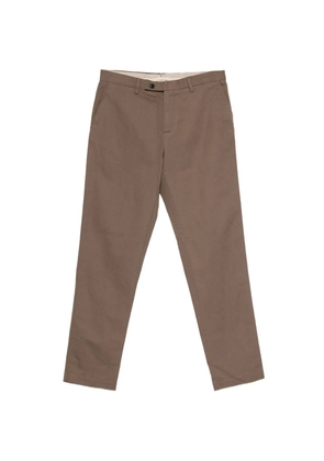 Sunspel straight-leg trousers - Brown