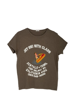 MOTHER The Sinful graphic-print T-shirt - Green