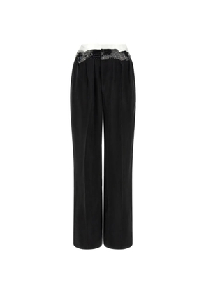 Maison Margiela four-stitch logo trousers - Black