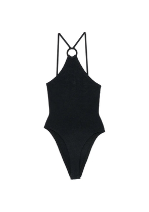 Hunza G Jasmine crinkle-effect swimsuit - Black
