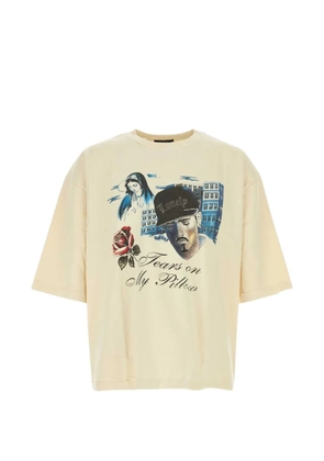 Willy Chavarria graphic-print T-shirt - Neutrals