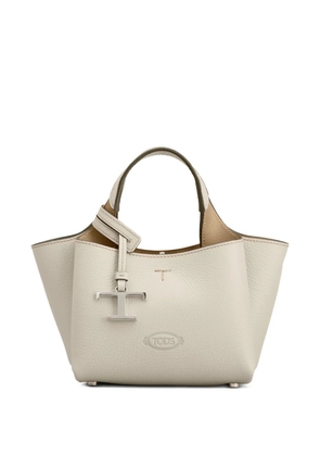 Tod's leather mini bag - White