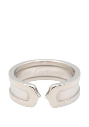 Cartier C2 18k white gold ring - Silver