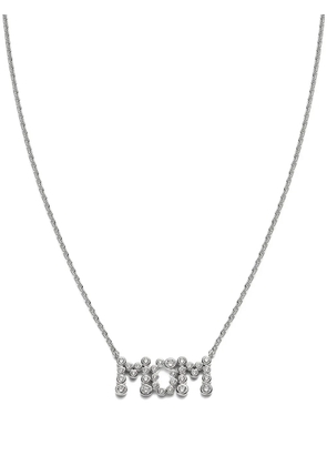 Maria Black Mom Collet necklace - Silver