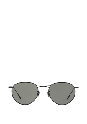 Eyevan7285 round-frame double-bridge sunglasses - Black