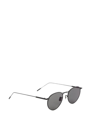 Eyevan7285 round-frame double-bridge sunglasses - Black