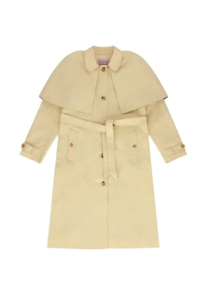 Hunter Keltie cape trench-coat - Neutrals