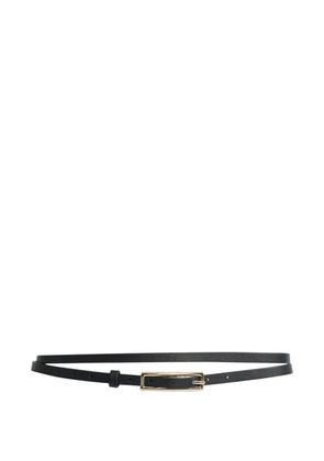 ERDEM double-wrap leather belt - Black