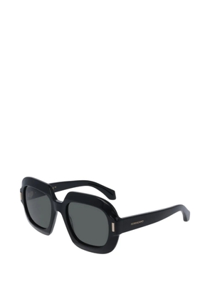 Ferragamo Eyewear square-frame sunglasses - Black